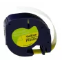 G&G BM-D-G-91222 suderinama etikečių juosta DYMO 91222, geltona su juodu spaudu, 12 mm x 4 m