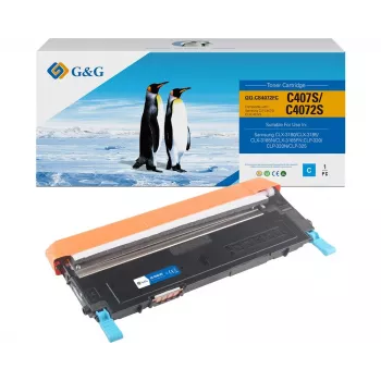 G&G suderinama žydra tonerio kasetė, skirta Samsung CLT-C4072S / HP ST994A (14452)