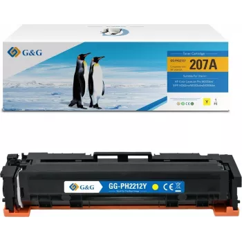 G&G Compatible Toner Cartridge for HP 207A / W2212A (Cyan)