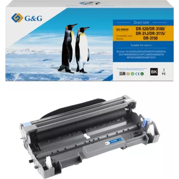 G&G būgno blokas, suderinamas su Brother DR-3100