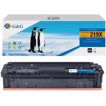 G&G GG-PH2190XFBK Suderinamas Tonerio Kasetė Juoda High Yield, skirta HP 219X W2190X