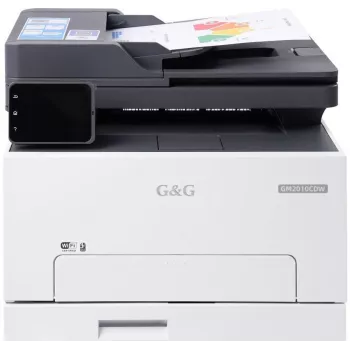 G&G GM2010CDW Spalvotas Lazerinis Daugiafunkcis Įrenginys 3-in-1, 20 ppm, Duplex, Wi-Fi, Liečiamas Ekranas