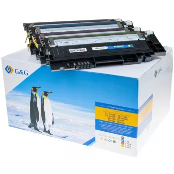 G&G Toner 4 rinkinys, skirtas Samsung P406C/HP SU375A, juoda/cyan/magenta/geltona