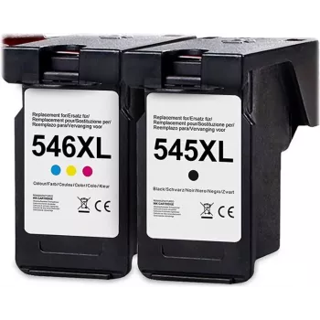 G&G XL rašalo kasetės 2 vnt., suderinamos su Canon 546XL/545XL (15088)