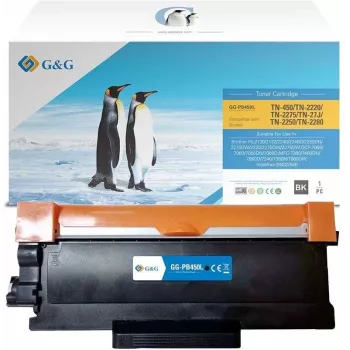 G&G XL Tonerio kasetė, suderinama su Brother TN-2220/TN-2010 (13998)