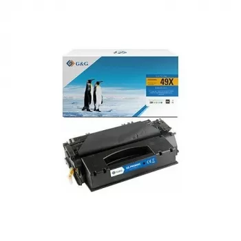 G&G XL Toner kasetė, suderinama su HP 49X (Q5949X) / Canon 708H – juoda, 12 000 puslapių