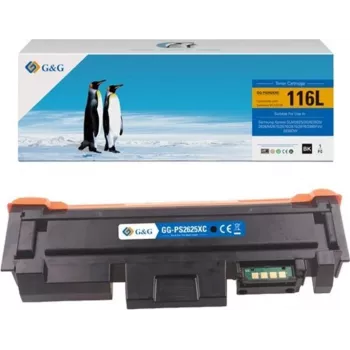 G&G XL Toner kasetė, skirta Samsung MLT-D116L/HP SU828A (14446) – juoda, 3000 puslapių