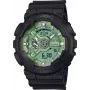 G-SHOCK GA-110CD-1A3ER analoginis-skaitmeninis laikrodis su juodu dervos korpusu