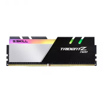 G.Skill Trident Z Neo 128GB (4x32GB) DDR4 3600MHz CL18 atminties rinkinys – juodas/sidabrinis RGB