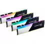 G.Skill Trident Z Neo 128GB (4x32GB) DDR4 3600MHz CL18 atminties rinkinys – juodas/sidabrinis RGB