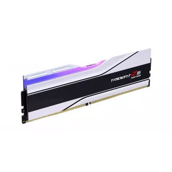 G.Skill Trident Z5 Neo RGB 48 GB (2x 24 GB) DDR5-6400 CL32 baltas AMD EXPO atminties rinkinys F5-6400J3239F24GX2-TZ5NRW
