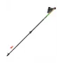 Gabel Carbon XT 2S-80 F.L. Reguliuojamos šiaurietiško ėjimo lazdos, 78–135 cm, juodos/žalios spalvos