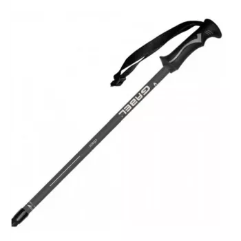 Gabel Cilaos Ardesia Teleskopinės žygio lazdos 68-142 cm juodos