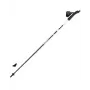 Gabel Stride Light FLS šiaurietiško ėjimo lazdos, fiksuoto ilgio, 125 cm, aliuminio, Ergo Fit rankena, N.C.S. dirželis, karbido antgalis, Power Race krepšelis