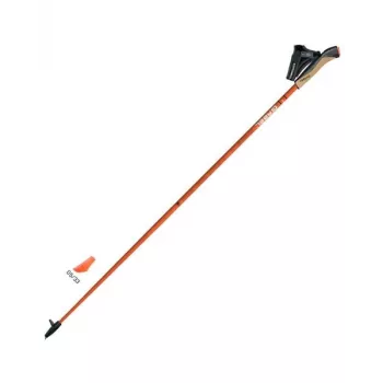 Gabel X-1.35 Active fiksuoto ilgio šiaurietiško ėjimo lazdos, 120 cm, 35 % anglies, juodos/raudonos | Kur.lt