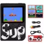 „GameBox R2“ nešiojama 8 bitų retro žaidimų konsolė su 400 žaidimų, 3 colių LCD ekranu, 1 valdikliu, TV RCA laidu, juoda