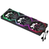 Gamemax FN12A-N2 WL korpuso ventiliatorius, juodas