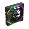 Gamemax FN12A-N2 WL korpuso ventiliatorius, juodas