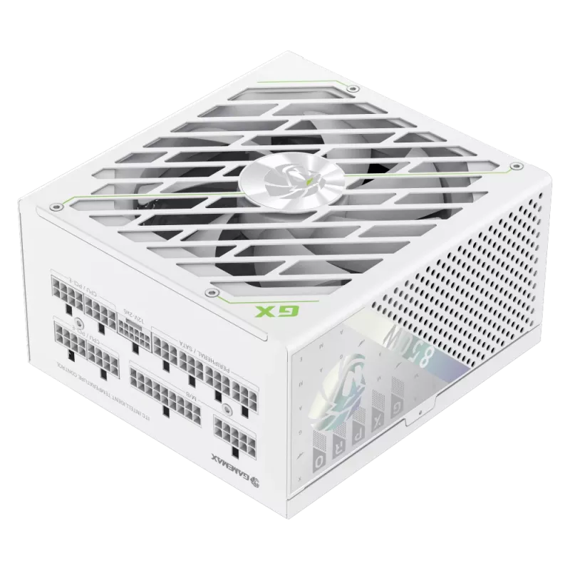 GAMEMAX GX PRO 850G WH 850W 80+ Gold modulinis maitinimo šaltinis, baltas
