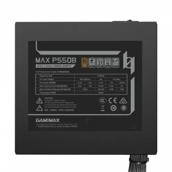 GAMEMAX MAX P550B 550W Bronze Non-Modular maitinimo blokas