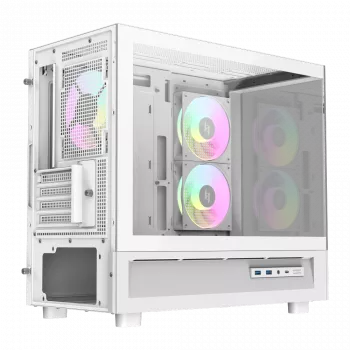 GAMEMAX NEX C31 WH M-ATX/BTF kompiuterio korpusas baltas