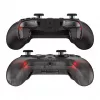 GameSir Cyclone 2 Tri-Mode belaidis žaidimų valdiklis su Hall Effect svirtimis ir trigeriais, RGB apšvietimu, programuojamais galiniais mygtukais, 6 ašių giroskopu, 20h baterija – juoda