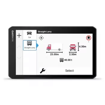 Garmin Dezl LGV720 GPS Navigatorius su 6,95 colio ekranu, Šiaurės Amerikos žemėlapiais, maršrutais sunkvežimiams