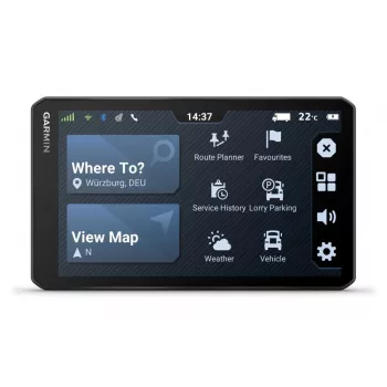 Garmin Dezl LGV720 GPS Navigatorius su 6,95 colio ekranu, Šiaurės Amerikos žemėlapiais, maršrutais sunkvežimiams