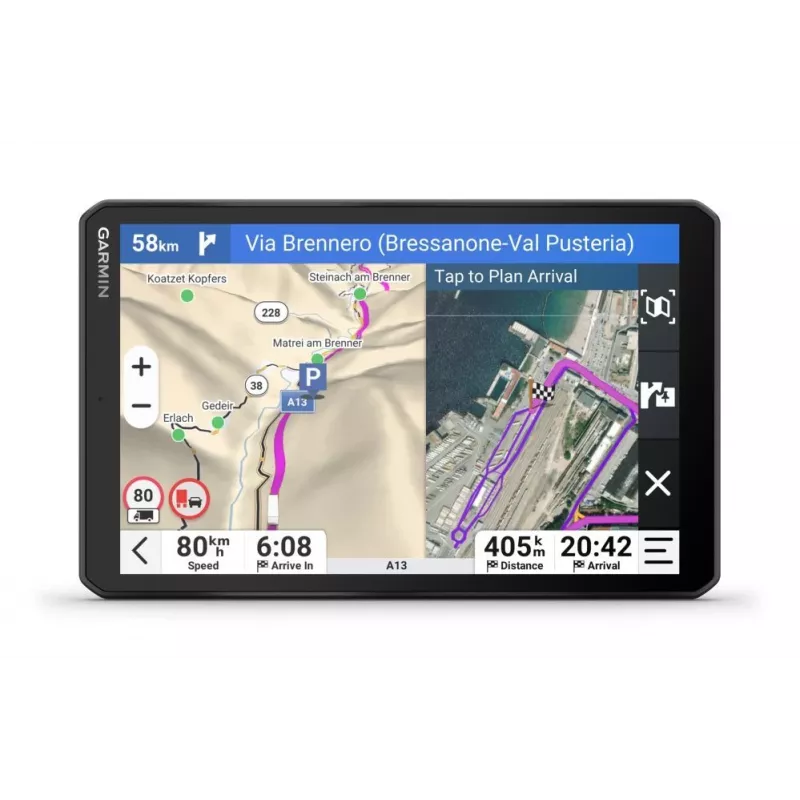 Garmin Dezl LGV820 8 inch GPS sunkvežimių navigacija