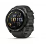 Garmin Fenix 9 Pro – inReach, 51 mm Carbon Gray DLC titano korpusas su juoda/pebble grey silikono apyranke