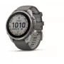 Garmin fenix 9 Pro – inReach, saulės baterija, 47 mm titanas su Pebble Grey silikoniniu dirželiu