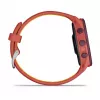 Garmin Forerunner 170 Music GPS Running Watch, Berry Case su Red Pink/Mango dirželiu