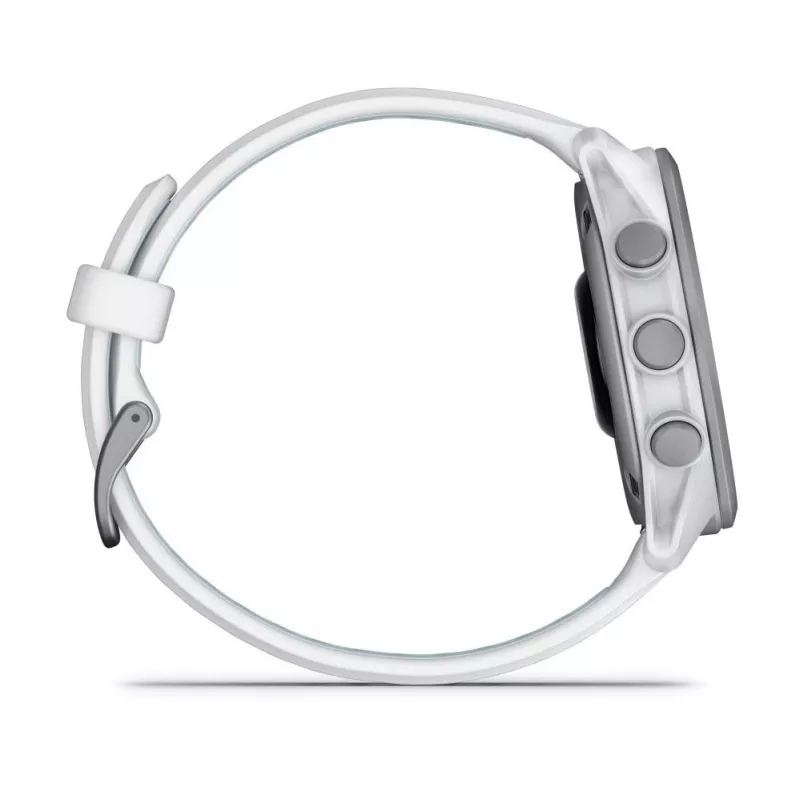 Garmin Forerunner 170 Music, Whitestone su Whitestone/Cloud Blue apyranke