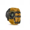 Garmin Instinct 3 Solar 45mm GPS Smartwatch Sunburst su Sunburst/Pilkšvai rudu dirželiu