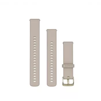 Garmin Quick Release Watch Band (18 mm) French Grey su šviesiai auksine sagtimi
