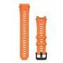 Garmin QuickFit 22 mm silikoninis laikrodžio dirželis, juodas, skirtas Fenix, Epix, Forerunner, Instinct, MARQ, Tactix ir kt.