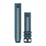 Garmin QuickFit 22 dirželis, tinkantis Instinct, Fenix, Forerunner, Epix – Lakeside Blue silikonas