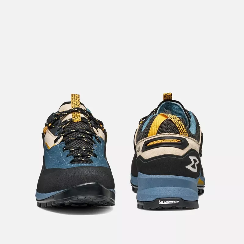 Garmont Akron GTX Approach batai Fin Blue Citrus Orange EU 42,5