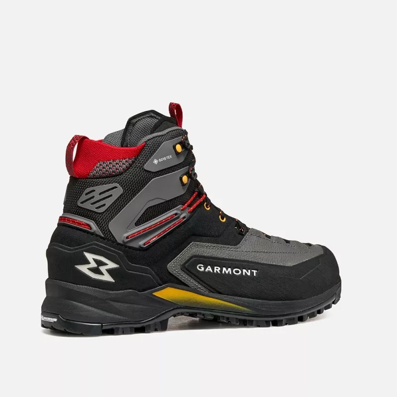 Garmont Akron Mid GTX vyriški žygiavimo batai, juoda/Garmont oranžinė, 45 dydis