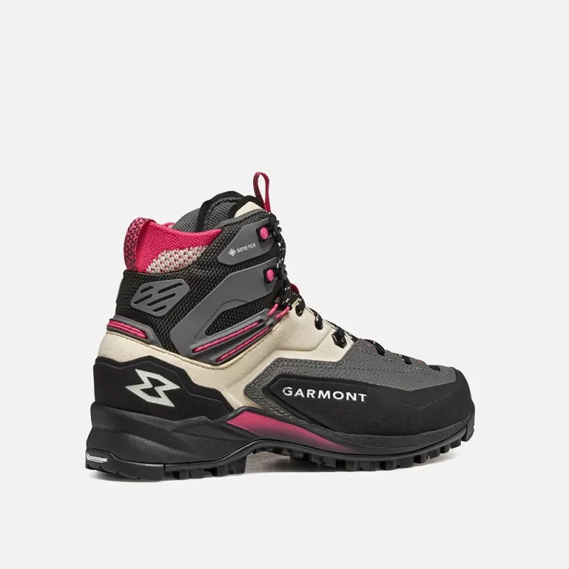 Garmont Akron Mid GTX moteriški trekkingo batai pilki/avietinės rožinės spalvos, 39 dydis