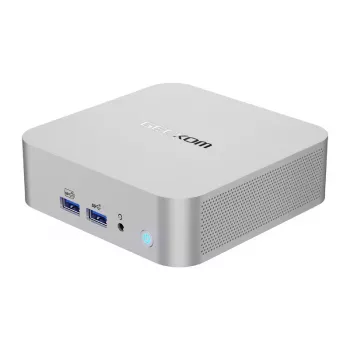GEEKOM A8 Mini PC, AMD Ryzen 7 8745HS, 16GB DDR5, 1TB PCIe Gen4 SSD, Windows 11 Pro, Black