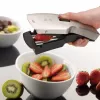 GEFU Japanese Slicer TARI® Mandoline V-Blade Slicer su 3 įdėklais, Vokiškas chirurginis nerūdijantis plienas, juoda | Kur.lt