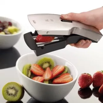 GEFU Japanese Slicer TARI® Mandoline V-Blade Slicer su 3 įdėklais, Vokiškas chirurginis nerūdijantis plienas, juoda | Kur.lt