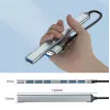 Gembird 7-Port USB 3.2 Gen 2 Hub - 6x USB-A 2.0 + 1x USB-A 3.2, sidabrinis