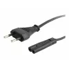 GEMBIRD Cablexpert PC-184-VDE maitinimo laidas, C7, VDE patvirtintas, juodas, 1,8 m