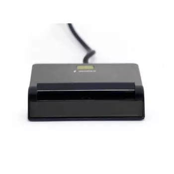 Gembird FD2-SCR Universal USB Smart Card Reader, juoda