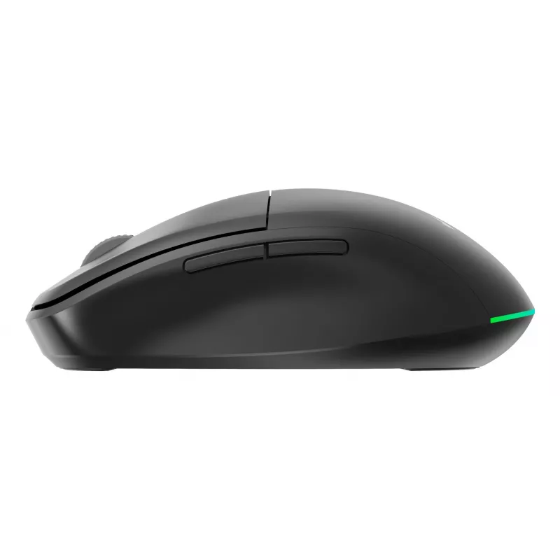 Gembird MUSW2-6B-01 belaidė pelė su dvigubu ryšiu, 2.4 GHz + Bluetooth 5.0, 1600 DPI, 6 mygtukai, juoda