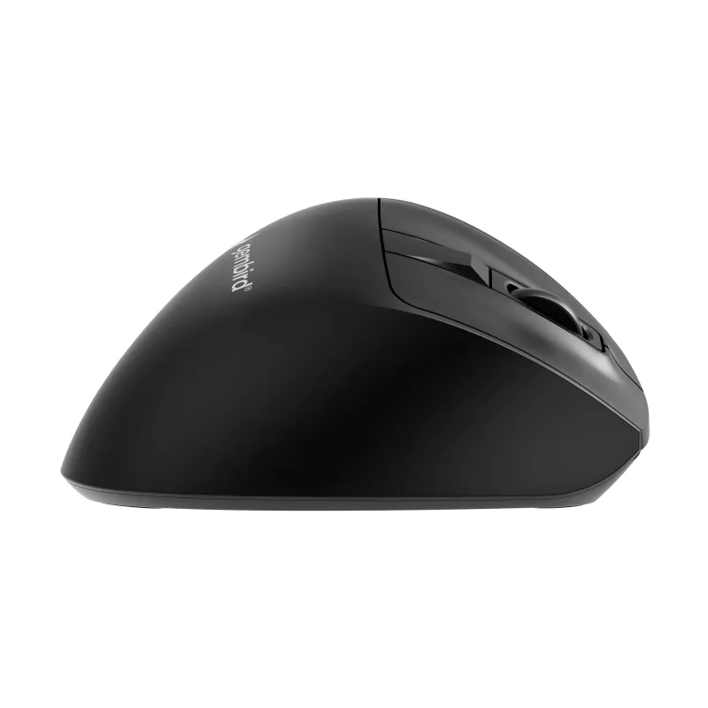 Gembird MUSW3-9B-01 belaidė ergonominė pelė su trimis režimais (2.4 GHz + Bluetooth + USB-C), 2400 DPI, 9 mygtukai, juoda