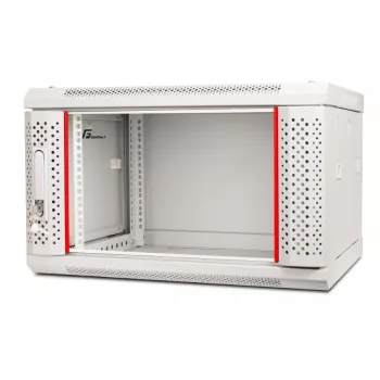 GETFORT 19 inch 6U sieninis tinklo spintas 600x450 mm pilkas (WGF06-64EH-WGG)