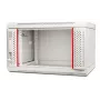 GETFORT 19 inch 6U sieninis tinklo spintas 600x450 mm pilkas (WGF06-64EH-WGG)